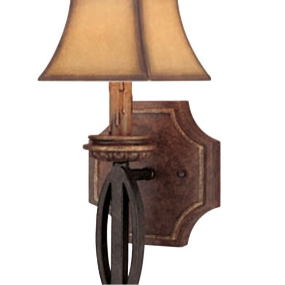 Foxborough Sconce Iron & Umber Capital Lighting 3961IU-465 Wall Sconce New n Box - Picture 1 of 8